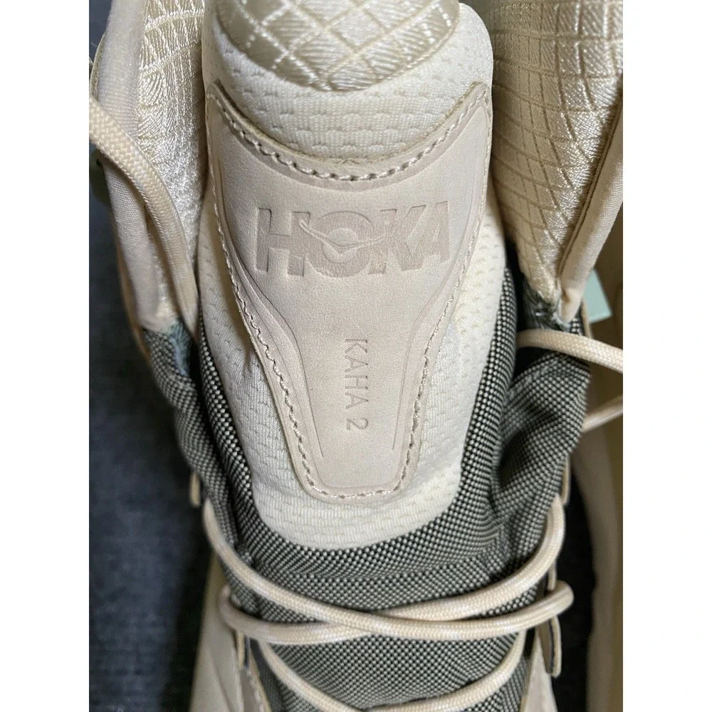 Hoka Kaha 2 GTX GoreTex WATERPROOF Oak Alabaster Hiking Boot Size 13